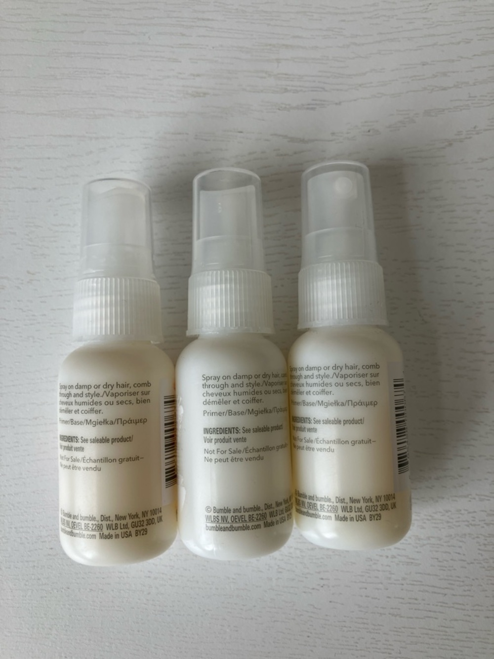 Bumble & Bumble Hairdresser’s Invisible Oil Heat/UV Protective Primer 3 Travel - Picture 2 of 7